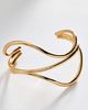 By Anthropologie Wavy Cuff Bracelet - 1