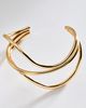 By Anthropologie Wavy Cuff Bracelet - 2