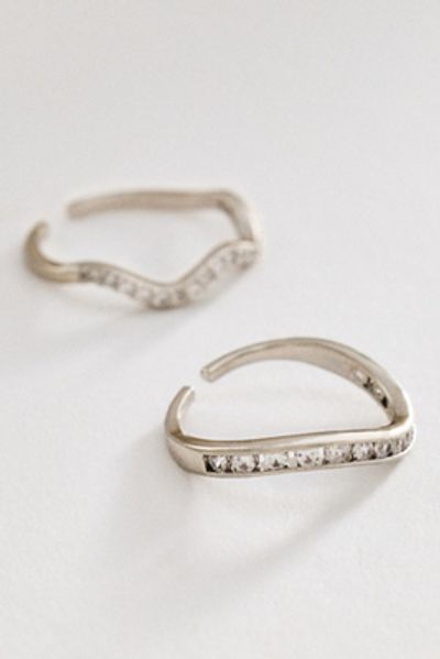 By Anthropologie Wavy Stacking Ring