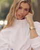 By Anthropologie Weddings Bride Embroidered Quarter-Zip Pullover - 4