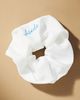 By Anthropologie Weddings Bride Satin Scrunchie - 2