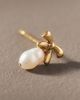 By Anthropologie Weddings By Anthropologie Dainty Pearl Bow Earrings - 2