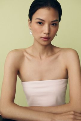 By Anthropologie Weddings By Anthropologie Mixed Stone Drop Earrings