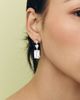 By Anthropologie Weddings By Anthropologie Mixed Stone Drop Earrings - 2