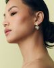 By Anthropologie Weddings By Anthropologie Pearl Heart Drop Earrings - 1