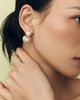 By Anthropologie Weddings By Anthropologie Pearl Heart Drop Earrings - 2