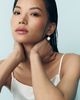 By Anthropologie Weddings Crystal Pearl Stud Earrings - 3