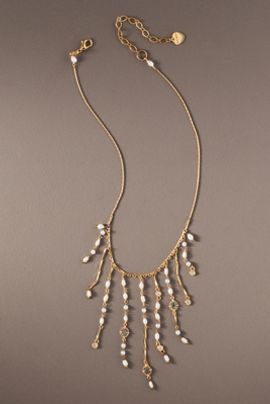 By Anthropologie Weddings Dainty Tassel Necklace