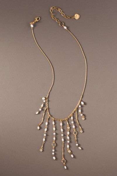By Anthropologie Weddings Dainty Tassel Necklace