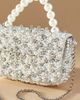 By Anthropologie Weddings Fiona Beaded Bag: Pearl-Strap Embellished Edition - 3