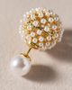 By Anthropologie Weddings Front-Back Pearl Earrings - 2