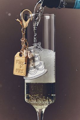 By Anthropologie Weddings Miss to Mrs Bag Charm
