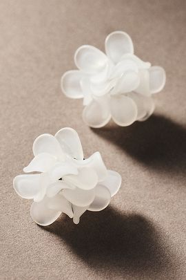 By Anthropologie Weddings Panacea Flower Stud Earrings