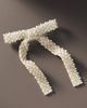 By Anthropologie Weddings Pearl Embellished Hair Bow Barrette - 2