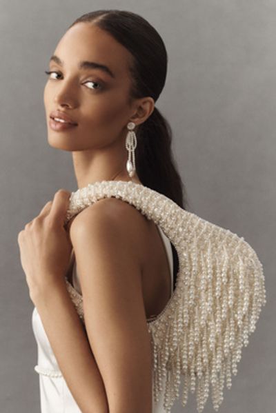 By Anthropologie Weddings Remi Fringe Bag