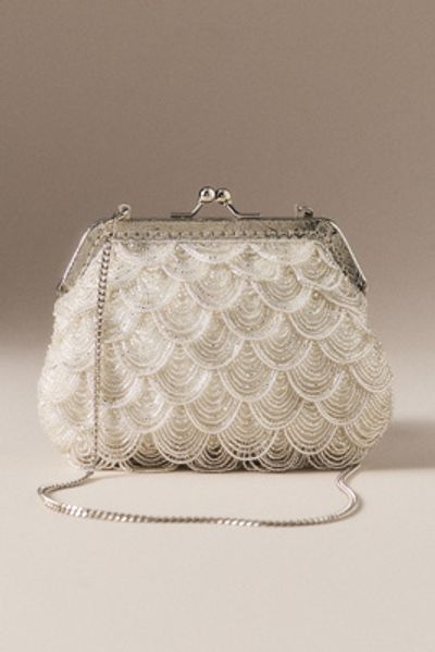 By Anthropologie Weddings Victoria Heritage Antique Beaded Bag
