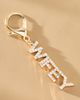 By Anthropologie Weddings Wifey Bag Charm - 2