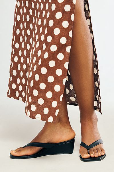 By Anthropologie Wedge Flip-Flop Heels