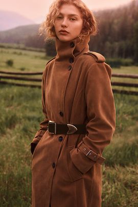 By Anthropologie Wide Vintage-Inspired Belt