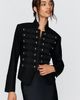 By Anthropologie Wool Blend Band Jacket - 1