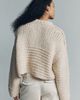 By Anthropologie Wool Blend Chunky Cropped Sweater - 4