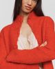By Anthropologie Wool Blend Funnel Neck Cardigan - 6