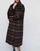 By Anthropologie Wool Blend Funnel Neck Coat Jacket - 1
