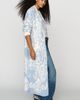 By Anthropologie Wool Blend Jacquard Duster Cardigan - 3