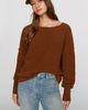 By Anthropologie Wool Blend Off Shoulder Sweater - 1