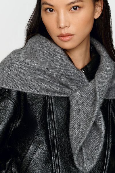 By Anthropologie Wool Blend Triangle Scarf