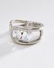 By Anthropologie Wrap Crystal Ring - 2