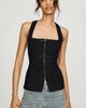 By Anthropologie Zip-Up Top - 1