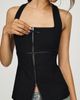 By Anthropologie Zip-Up Top - 3