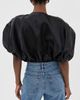 By Efrain Mogollon By Efrain Mogollon Aura Organza Bodysuit Black 8 - 3