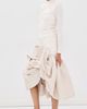 By Efrain Mogollon By Efrain Mogollon Cana Rosa Midi Dress Pearl White - 4