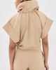 By Efrain Mogollon By Efrain Mogollon Guaricha High Neck Top Khaki - 3