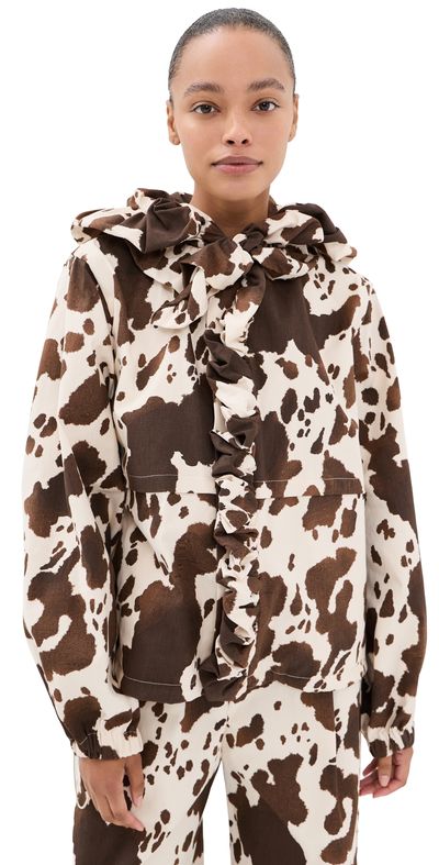 By Efrain Mogollon By Efrain Mogollon Guaricha Jacket Cow Print
