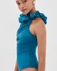 By Efrain Mogollon By Efrain Mogollon Octavia Guaricha Bodysuit Cobalt Blue - 4