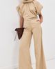 By Efrain Mogollon By Efrain Mogollon Ola Palazzo Trousers Khaki - 5