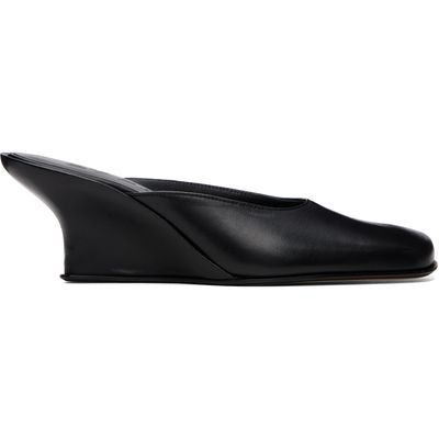 BY FAR BY FAR Black Caroo Closed Toe Heels