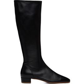 BY FAR BY FAR Black Edie Leather Knee-High Boots