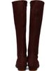 BY FAR BY FAR Brown Edie Nubuck Knee-High Boots - 2