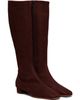 BY FAR BY FAR Brown Edie Nubuck Knee-High Boots - 4