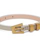 BY FAR BY FAR Gray Vic Belt - 1