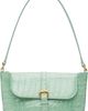 BY FAR BY FAR Green Croco Miranda Baguette Bag - 1
