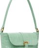 BY FAR BY FAR Green Croco Miranda Baguette Bag - 2