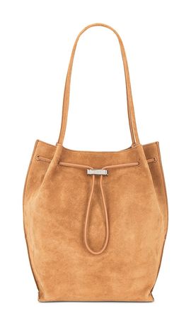 BY FAR BY FAR Kayla Suede Shoulder Bag
