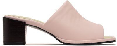BY FAR BY FAR Pink Francisco Heeled Sandals