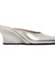 BY FAR BY FAR Silver Caroo Closed Toe Heels - 1