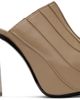 BY FAR BY FAR SSENSE Exclusive Tan Brad Heeled Sandals - 1